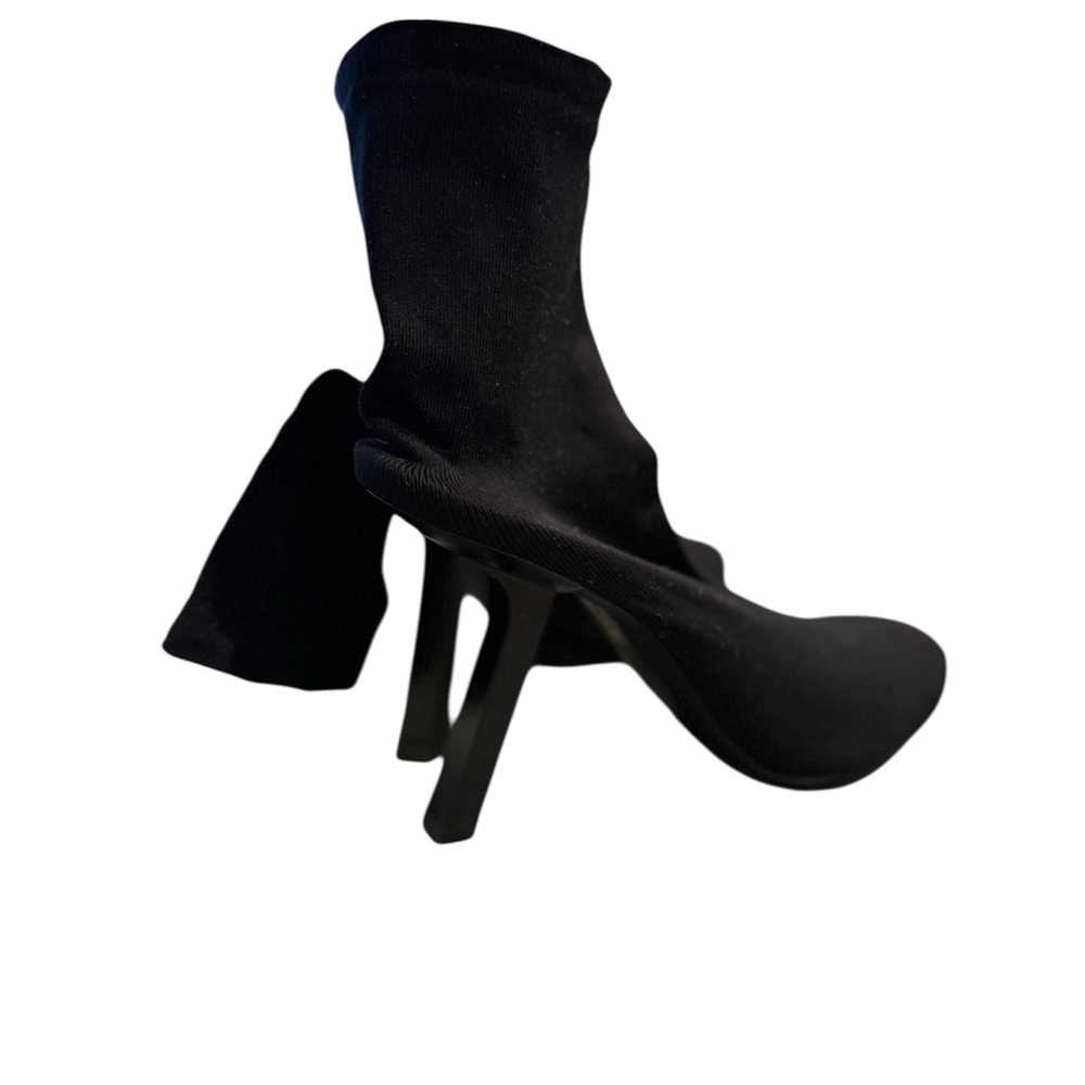 Balenciaga Sock Black Sock Booties View 4